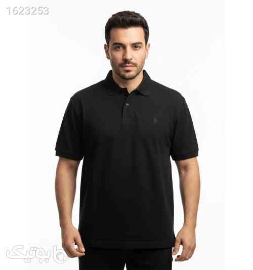 پولوشرت مردانه مشکی جودون ساده Polo