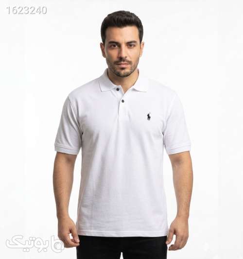 پولوشرت مردانه سفید جودون ساده سفید 05 2026