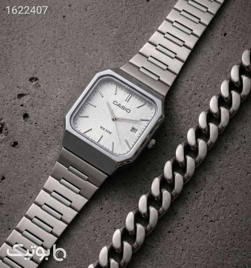 ساعت مچی عقربه ای مردانه Casio سفید 05 2026