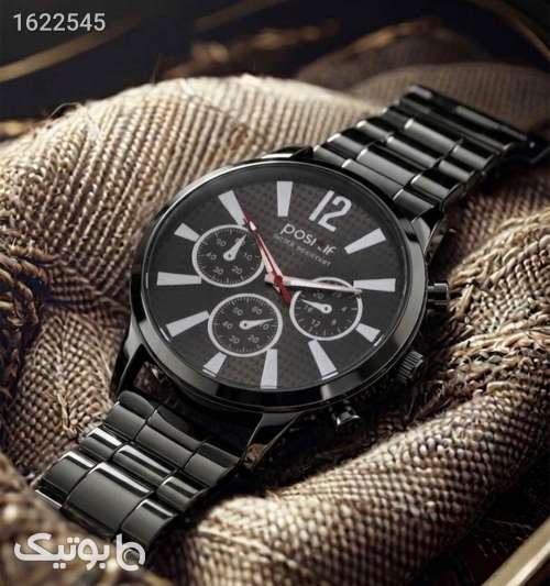 ساعت مچی عقربه ای مردانه Positif مشکی 05 2026