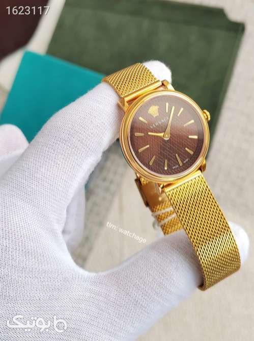 ساعت ورساچه زنانه زرد 05 2026