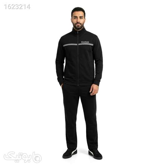 ست مردانه سویشرت و شلوار Reebok مشکی مشکی 05 2026