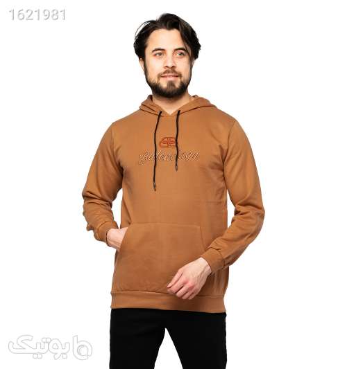 هودی کلاه دار گلدوزی شده Balenciaga نارنجی 05 2026