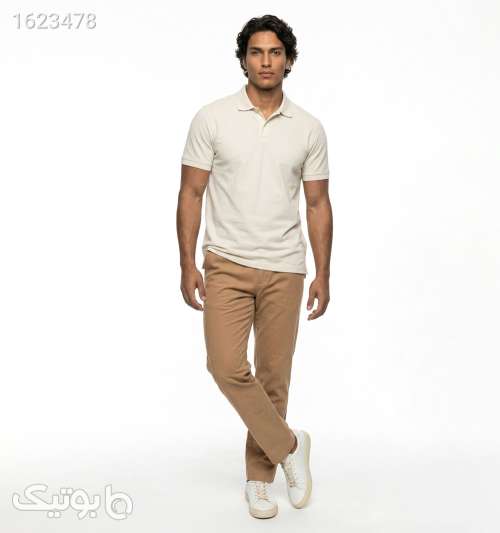 شلوار راسته مردانه زرد 05 2026