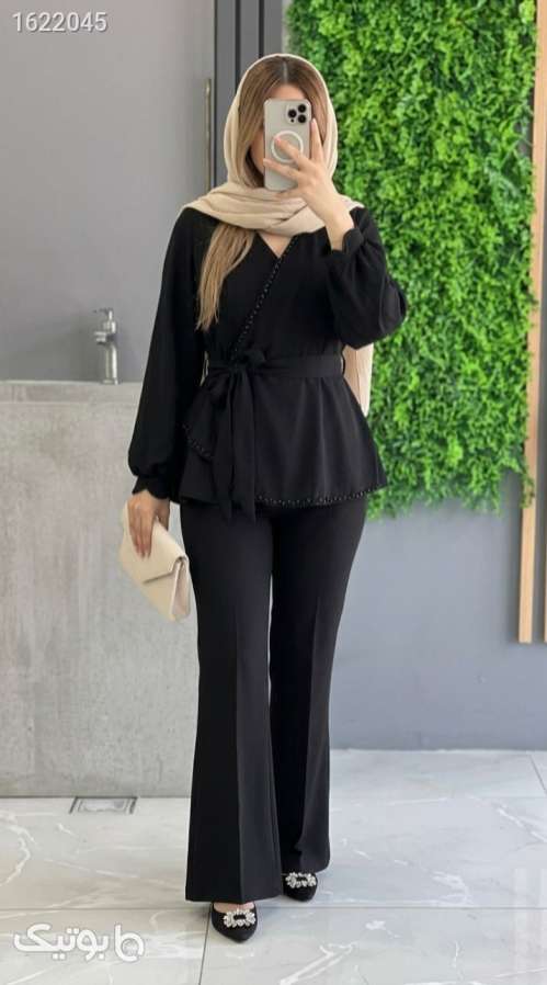 شومیز محرمی مشکی 05 2026