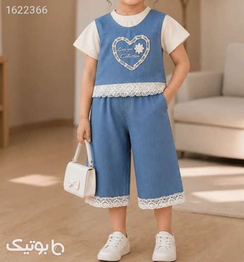 سه تیکه دخترانه  فیروزه ای 05 2026