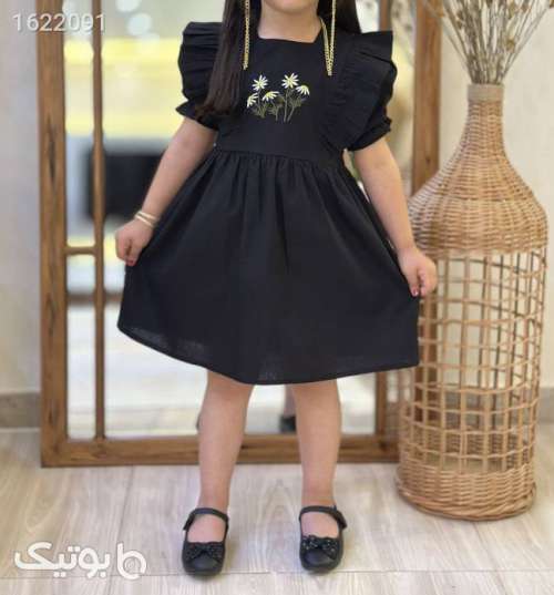 پیراهن محرمی دخترانه  مشکی 05 2026