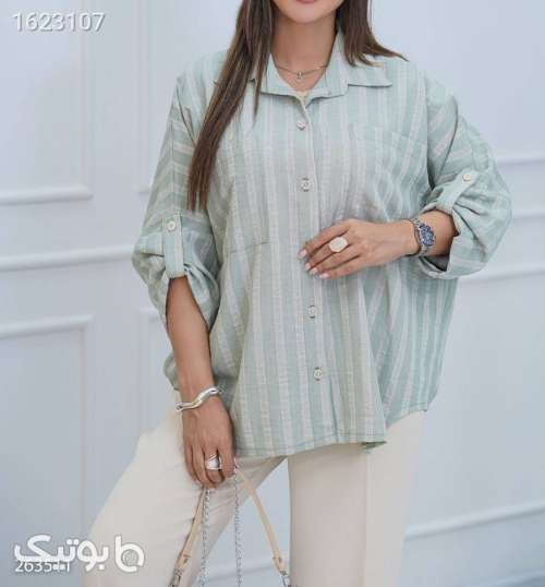 شومیز خفن پرطرفدار  سبز 05 2026