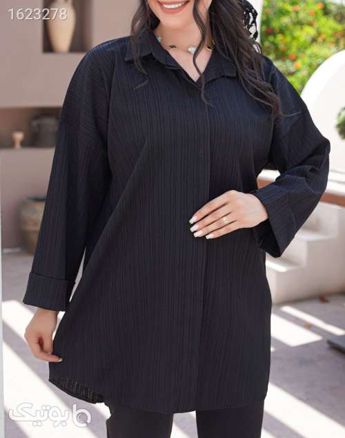 شومیز محرمی  مشکی 05 2026