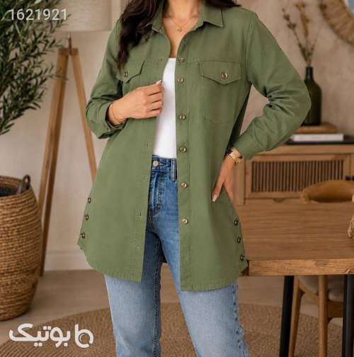 مانتو اسپرت تنخور عالی  سبز 05 2026