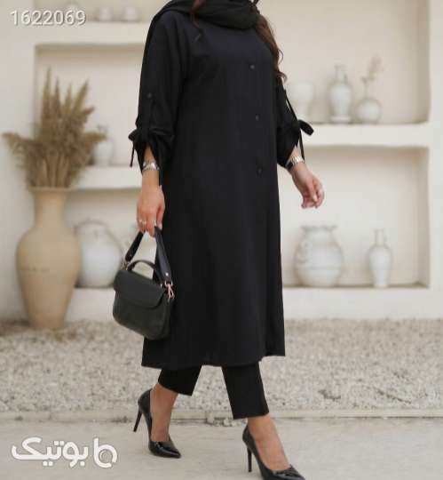مانتو خفن تنخور عالی  مشکی 05 2026