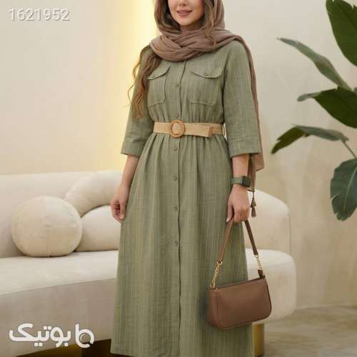 مانتو دانشجویی  سبز 05 2026