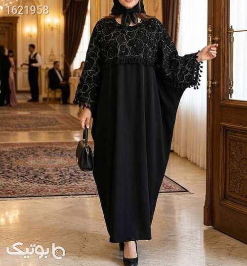 مانتو مجلسی  مشکی 05 2026