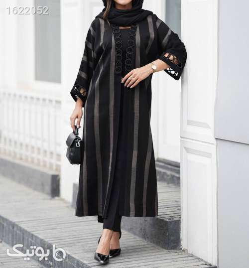 مانتو محرمی باکیفیت مشکی 05 2026