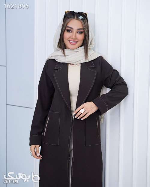 مانتو مدل ناروین   کد: 2611 مشکی 05 2026