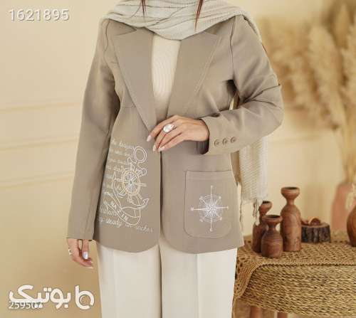 کت مدل بارانک کد: 2595 کرم 05 2026
