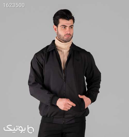 کاپشن اسپرت مموری مردانه مشکی مشکی 05 2026