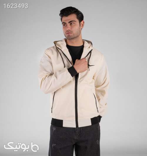 کاپشن مردانه بادگیر کرم 05 2026
