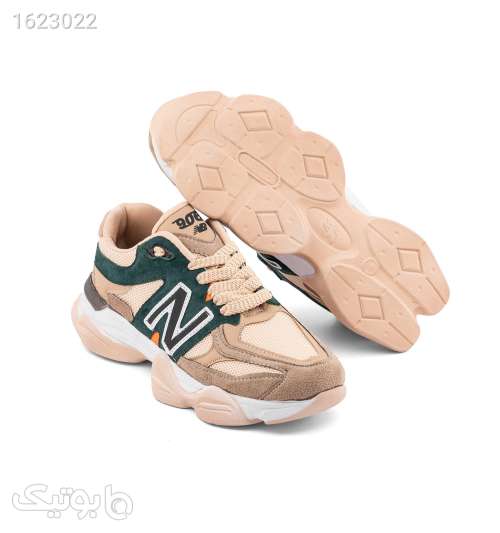 کفش اسپرت New Balance مردانه بندی سبز 05 2026