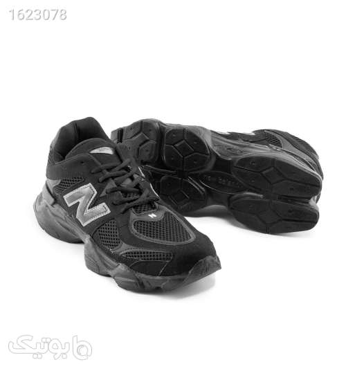کفش اسپرت New Balance مردانه مشکی بندی مشکی 05 2026