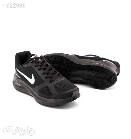 کفش اسپرت Nike مردانه مشکی بندی مشکی 05 2026