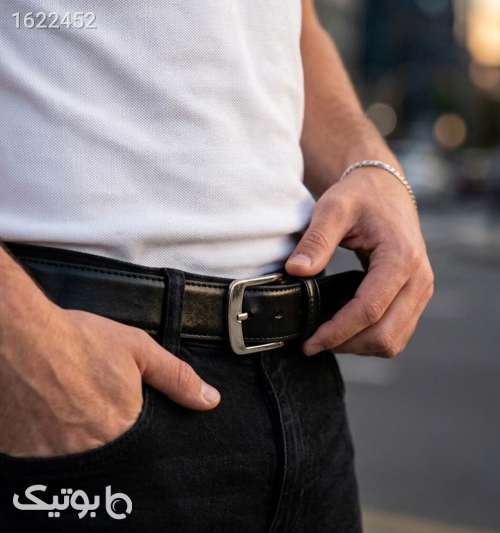 کمربند چرم مردانه قهوه ای 05 2026