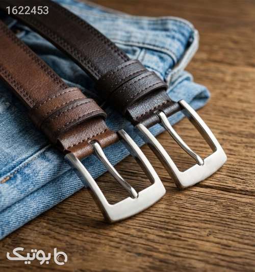 کمربند چرم مردانه قهوه ای 05 2026