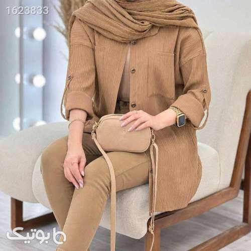 شومیز مانتویی خفن  مشکی 05 2026