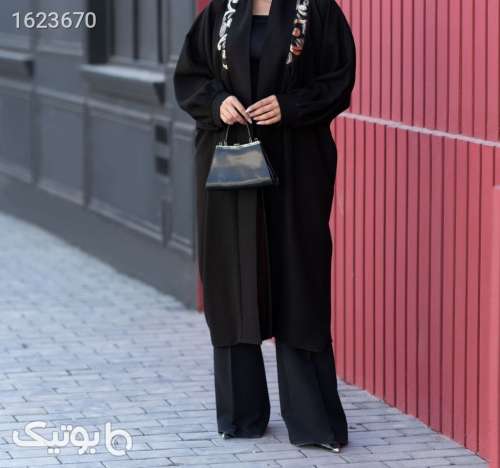 مانتو بلند پرطرفدار  مشکی 05 2026
