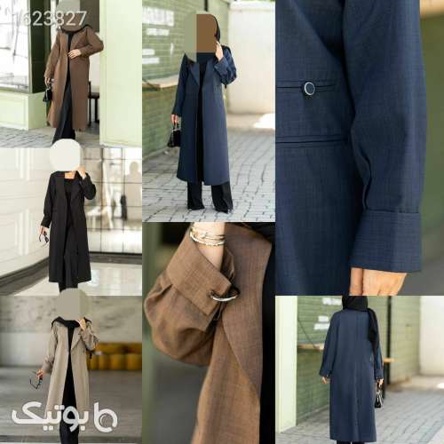 مانتو فوق‌العاده شیک  مشکی 05 2026
