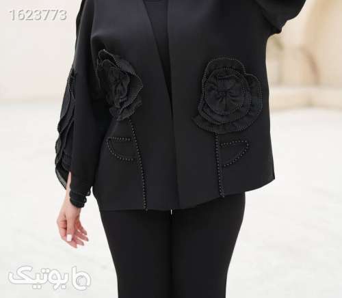 مانتو مجلسی  مشکی 05 2026