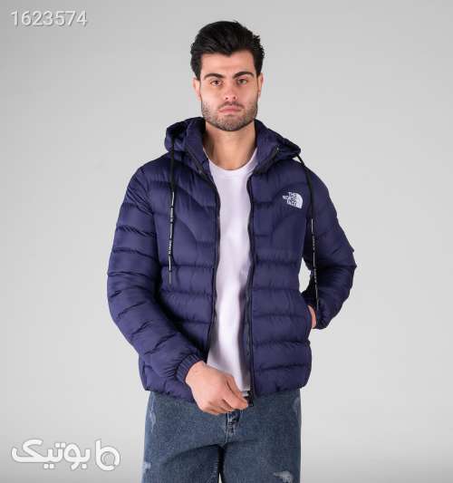 کاپشن اسپرت مردانه کلاه‌دار آبی کاربنی زیپ‌دار تی‌سی سورمه ای 05 2026