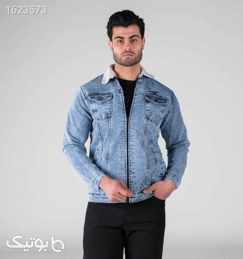 کاپشن لی مردانه یقه خزدار زیپ‌دار آبی روشن Ø¢Ø¨ÛŒ Ú©Ù…Ø±Ù†Ú¯ 05 2026