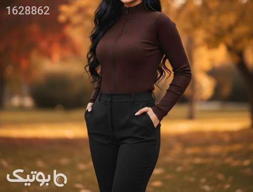 کراپ تمام زیپ پرطرفدار  مشکی 05 2026