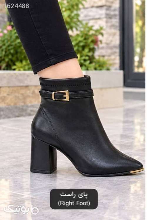 نیم بوت زنانه جدید  مشکی 05 2026