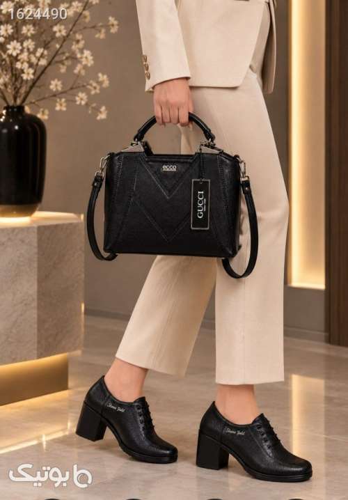 ست کیف و کفش پرطرفدار  مشکی 05 2026