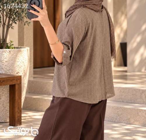 شومیز مانتویی  سبز 05 2026