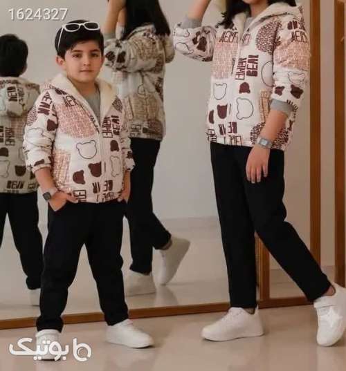 سویشرت دخترانه و پسرانه  سفید 05 2026