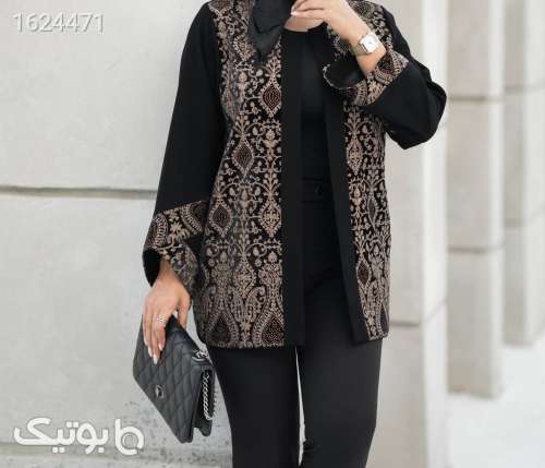 مانتو مجلسی  مشکی 05 2026