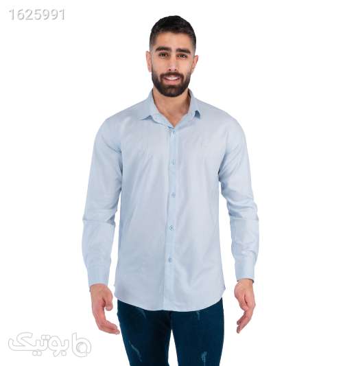 پیراهن اسپرت مردانه آستین بلند ساده نخ پنبه آبی آسمانی Ø¢Ø¨ÛŒ Ú©Ù…Ø±Ù†Ú¯ 05 2026