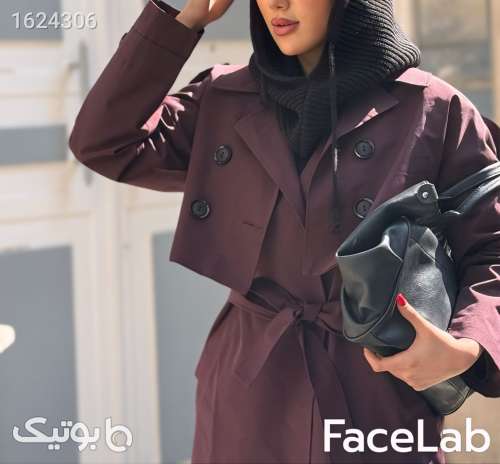ترنچ کت تینا مشکی 05 2026