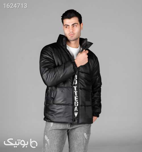 کاپشن اسپرت مردانه سیلیکونی مشکی بوتگا Bottega مشکی 05 2026