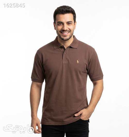 پولوشرت مردانه جودون ساده یقه برگردان قهوه‌ای POLO قهوه ای 05 2026