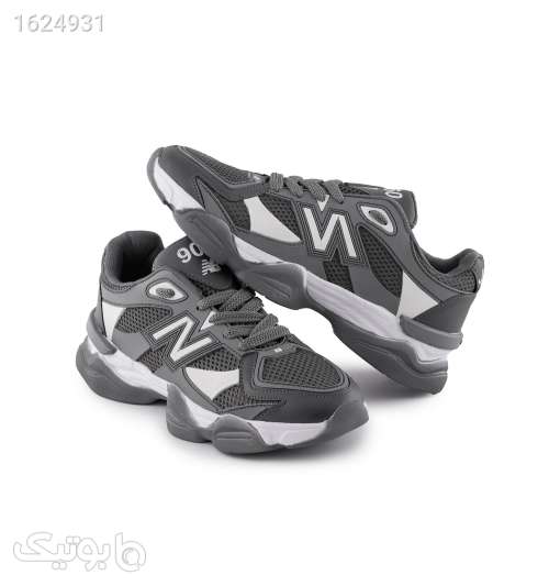 کفش اسپرت New Balance مردانه بندی طوسی تیره طوسی 05 2026