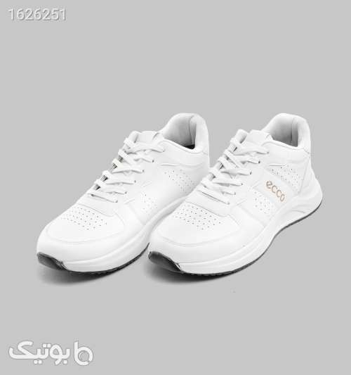 کفش روزمره مردانه اکو سفید بنددار سفید 05 2026