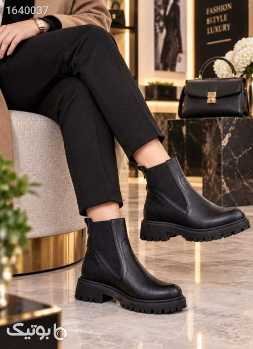 نیم بوت خفن  مشکی 05 2026
