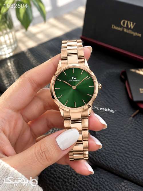 ساعت دنیل ولینگتون زنانه سبز 05 2026