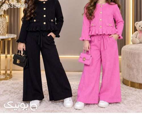 ست مزون دوز دخترانه  مشکی 05 2026