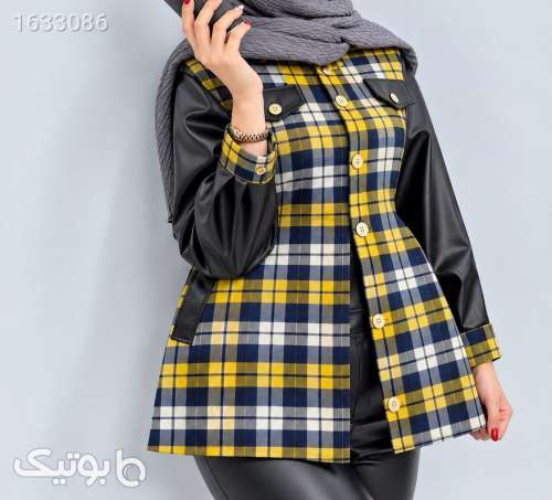 مانتو فوق العاده زیبا  زرد 05 2026