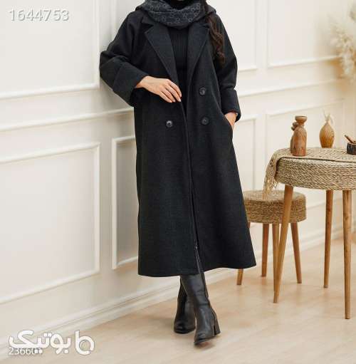 پالتو مدل لطیفه   کد: 2366 مشکی 05 2026